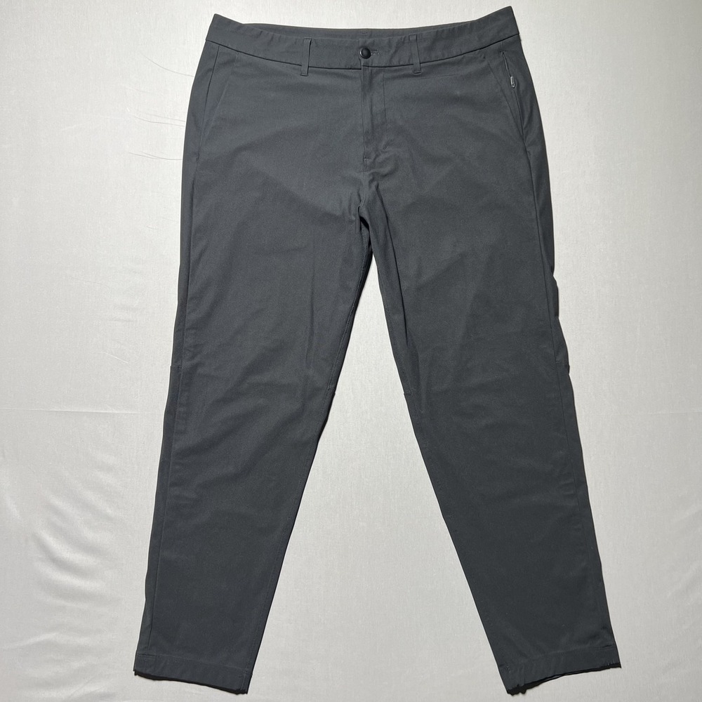 Lululemon Pants Mens 36 Black ABC Classic Fit Trouser Athletic Golf Stretch‎
